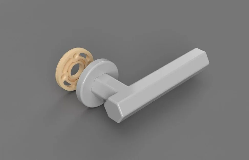 Tay nắm cửa lục giác - Maniglia Esagonale - TYPE A - Image 4