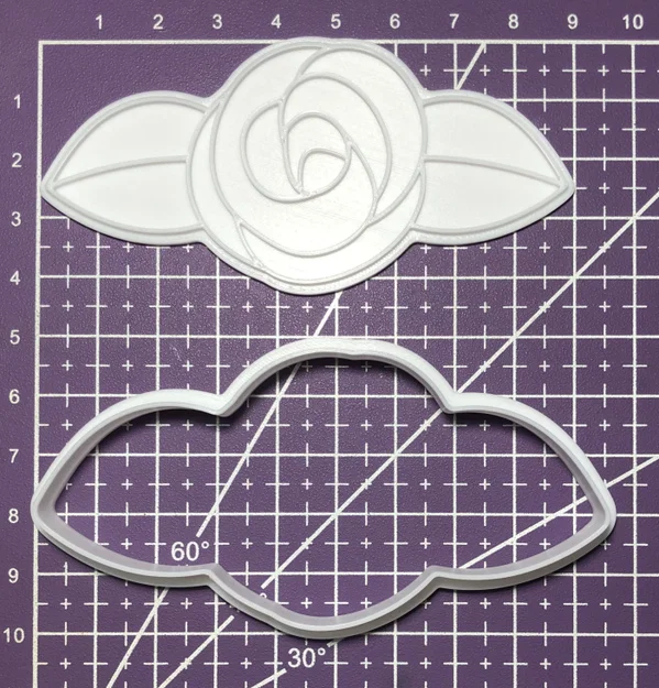 Khuôn cắt bánh quy hình hoa hồng (Rose Cookie Cutter) độc đáo - Image 2