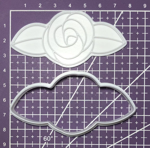 Khuôn cắt bánh quy hình hoa hồng (Rose Cookie Cutter) độc đáo - Image 3