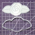 Khuôn cắt bánh quy hình hoa hồng (Rose Cookie Cutter) độc đáo - Thumbnail 3