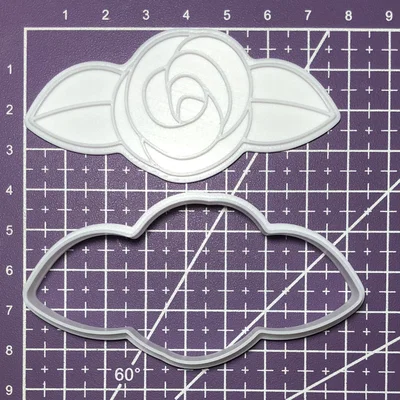 Khuôn cắt bánh quy hình hoa hồng (Rose Cookie Cutter) độc đáo