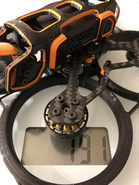 Bộ khung Drone siêu nhẹ CADRE JOCKER-2.5-P cho FPV racer - Image 2