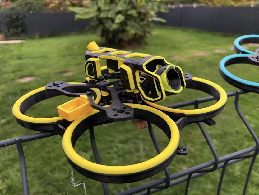 Bộ khung Drone siêu nhẹ CADRE JOCKER-2.5-P cho FPV racer - Image 3