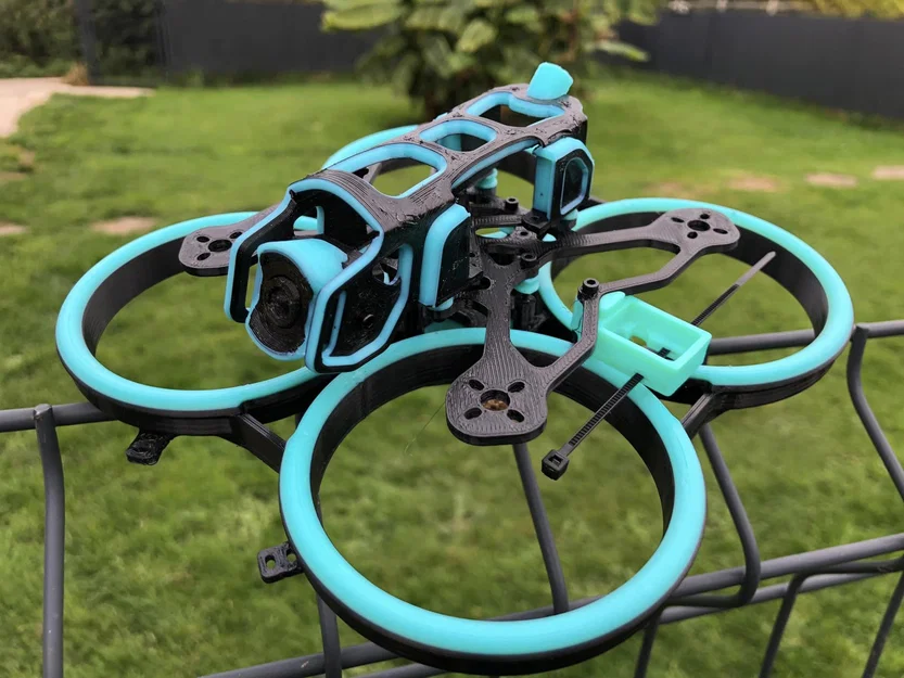 Bộ khung Drone siêu nhẹ CADRE JOCKER-2.5-P cho FPV racer - Image 8