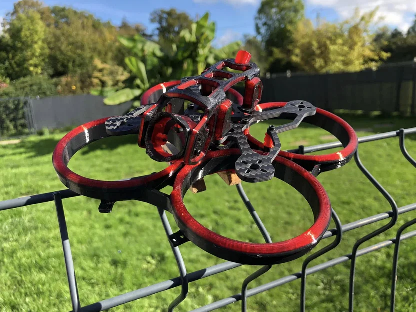 Bộ khung Drone siêu nhẹ CADRE JOCKER-2.5-P cho FPV racer - Image 11
