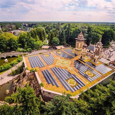 Mô hình lâu đài Symbolica (Efteling) in 3D chi tiết
