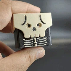 Skelly the Bopper – Đồ chơi bopper lò xo phong cách Halloween