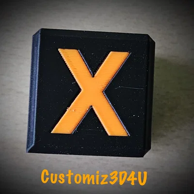 Mô hình kiểm tra in đa màu XYZ Cube cho máy MMU3 và XL 5Tool