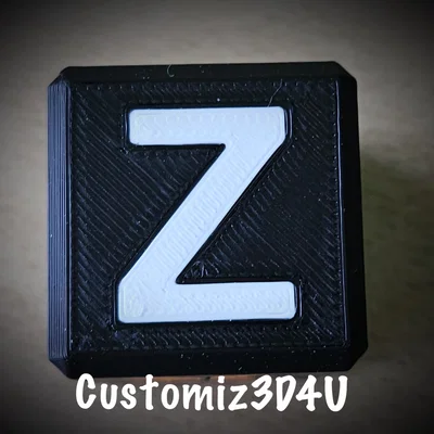 Mô hình kiểm tra in đa màu XYZ Cube cho máy MMU3 và XL 5Tool