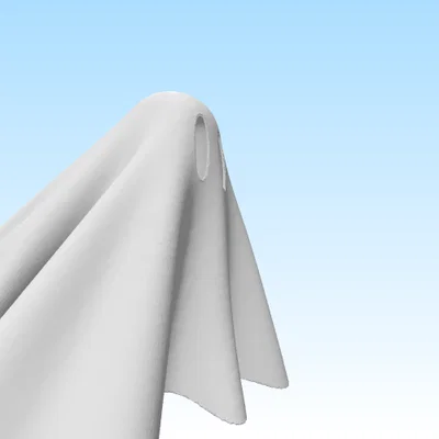 Simple Ghost – Giá đỡ nến tea light điện tử hình ma đơn giản