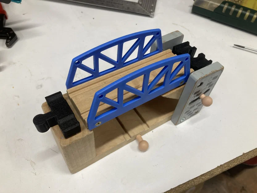 Bộ phụ kiện in 3D sửa chữa cầu gỗ cho xe lửa đồ chơi - Image 1