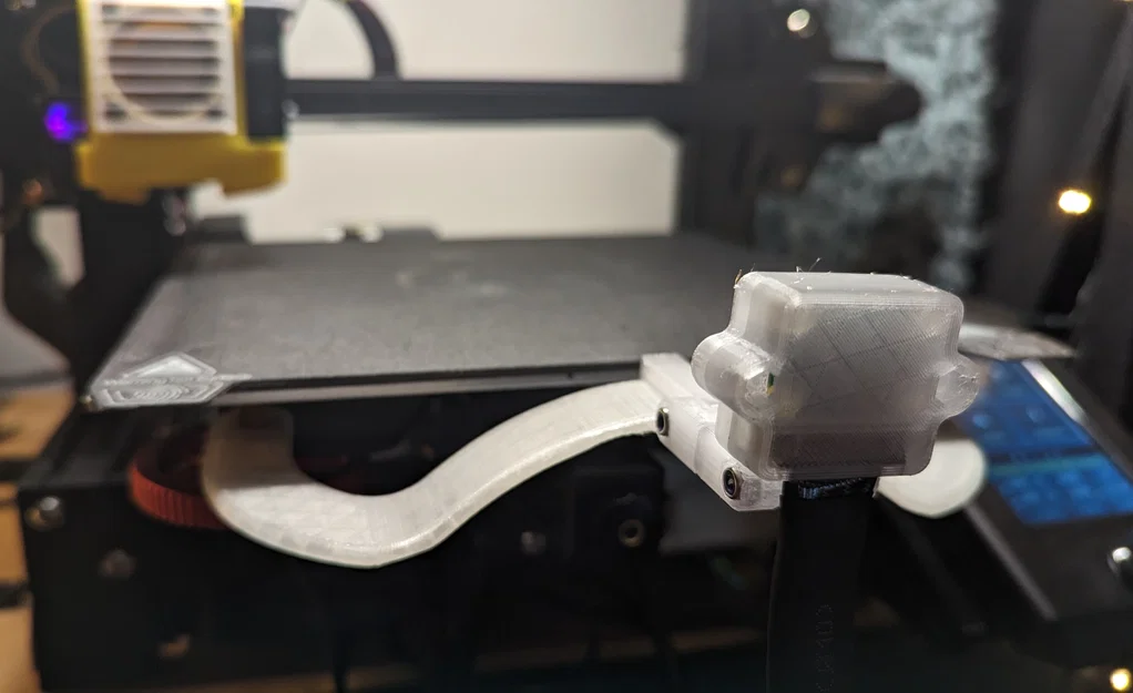 Mount Pi Cam 3 trục Y cho Ender 3 v2 Neo (kẹp vào bed handle) - Image 1