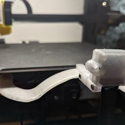 Mount Pi Cam 3 trục Y cho Ender 3 v2 Neo (kẹp vào bed handle)
