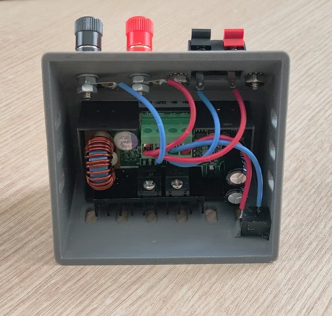 Vỏ ôm sát cho DPS3005/DPS5005 kèm connector và jack DC 5521 - Image 5