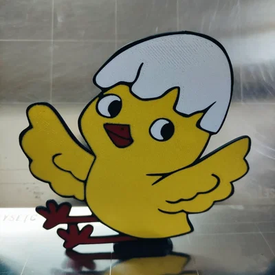 Easter chick 01 – Gà con Easter 01