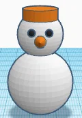 Mô hình người tuyết (Snowman decor) trang trí bàn làm việc cực xinh - Image 1