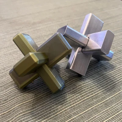 Puzzle Ngôi Sao 3 Mảnh (Three Piece Star Puzzle)