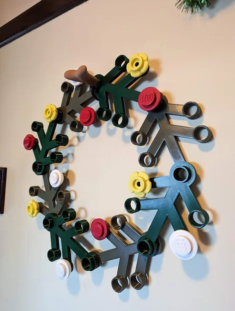 Phụ kiện vòng nguyệt quế Lego khổng lồ (Giant Lego Wreath Accesories) - Image 1