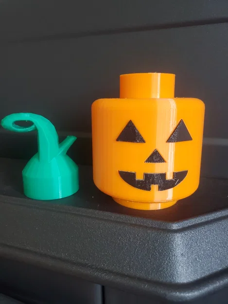 Bí Ngô Jack O’ Lantern Khổng Lồ Phong Cách Lego - Image 2