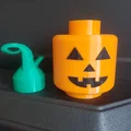 Bí Ngô Jack O’ Lantern Khổng Lồ Phong Cách Lego - Thumbnail 2