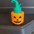 Bí Ngô Jack O Lantern Lấy Cảm Hứng Lego - Thumbnail 1