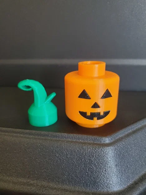 Bí Ngô Jack O Lantern Lấy Cảm Hứng Lego - Image 2