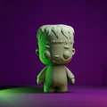Mô hình 3D Baby Frankenstein dễ thương trang trí Halloween - Thumbnail 2