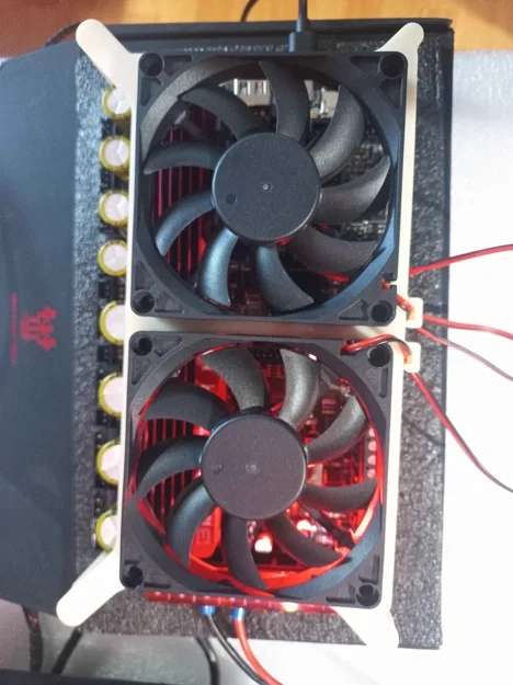 Giá đỡ quạt tản nhiệt 80mm cho bo mạch BTT Kraken - Image 2