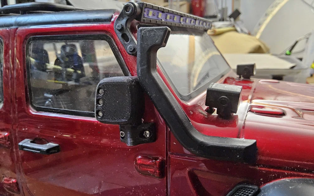 Gương kèm xi-nhan 1:10 RC SCX (Spiegel mit Blinker) - Image 9