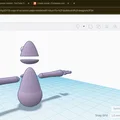 Mô hình nhân vật Yeeps 3D - Bản thiết kế sưu tầm cực chất - Thumbnail 2