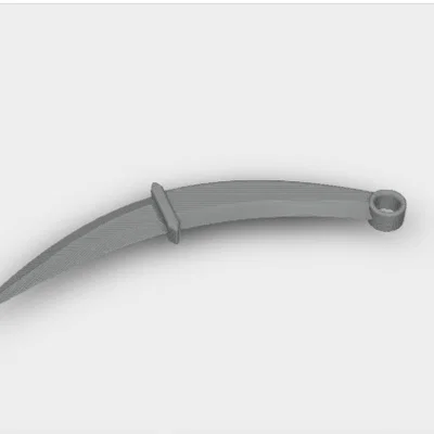 Mô hình dao Karambit 3D thiết kế sắc sảo - File in STL chất lượng