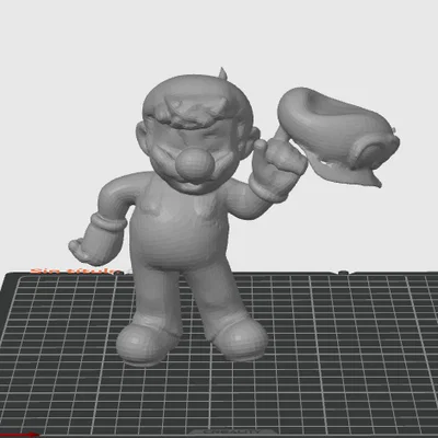 Mô hình Mario 3D đáng yêu - Tải file STL in 3D chất lượng cao