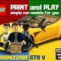 Mô hình xe LEGO Carbonizzare GTA V in 3D độc đáo - Thumbnail 1