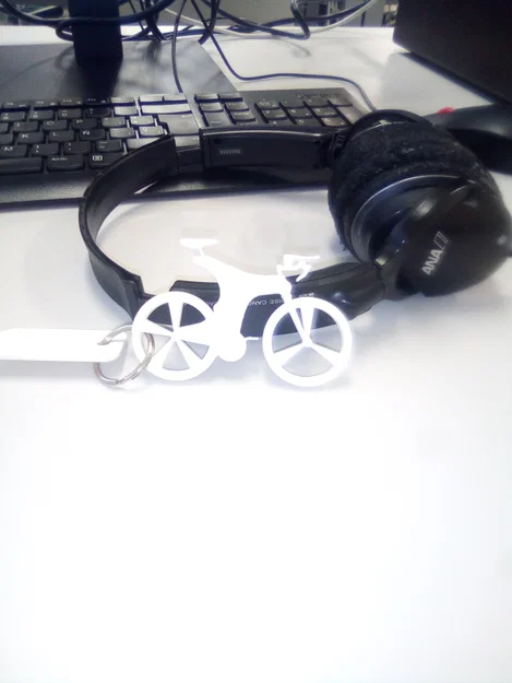 Móc khóa hình xe đạp Espada - Phụ kiện in 3D độc đáo - Image 1