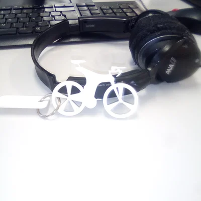 Móc khóa hình xe đạp Espada - Phụ kiện in 3D độc đáo