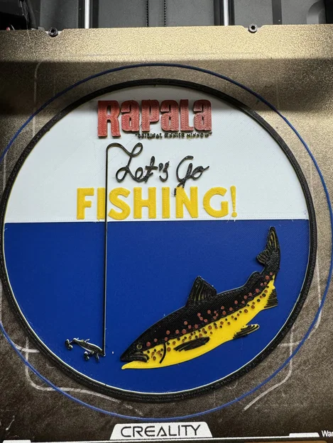 Bảng hiệu Rapala Vintage 3D - Mẫu trang trí dành cho người yêu câu cá - Image 2