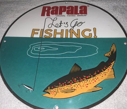 Bảng hiệu Rapala Vintage 3D - Mẫu trang trí dành cho người yêu câu cá - Image 3