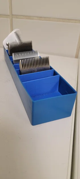 Khay/Vách ngăn nắp hộp lưỡi tông đơ (Clipper Blade Organizer) - Image 1