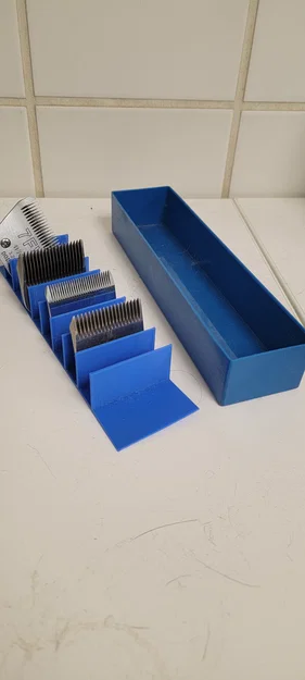 Khay/Vách ngăn nắp hộp lưỡi tông đơ (Clipper Blade Organizer) - Image 2