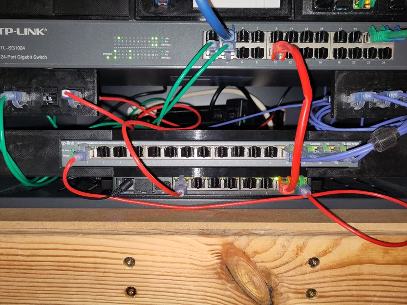Giá đỡ rack 19" cho TP-Link TL-SG116/TL-SG116P (Refined) - Image 3