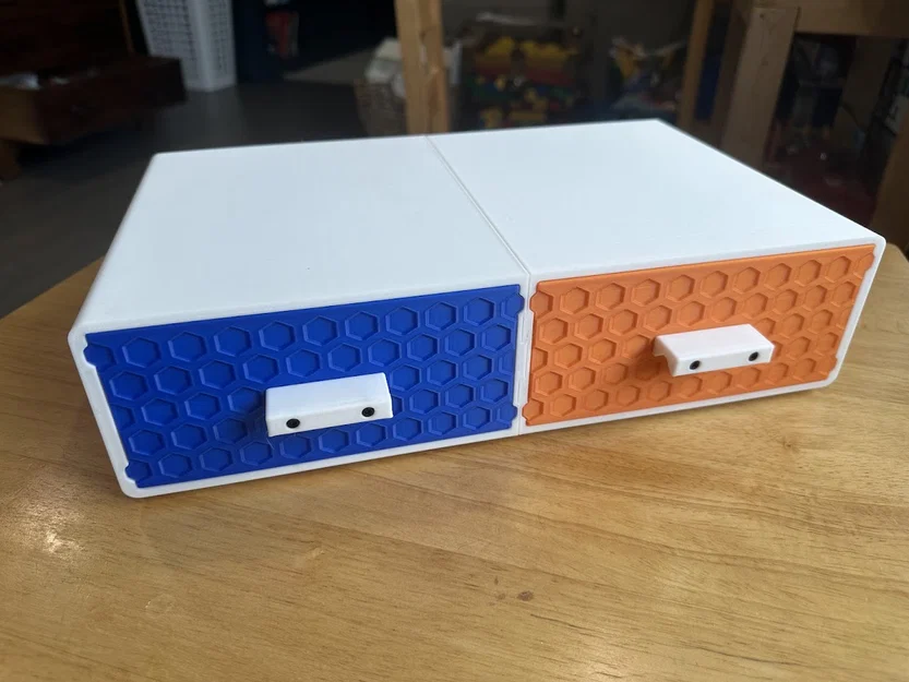 Gridfinity Laptop Riser có ngăn kéo 2 bộ 4x5 - Image 3