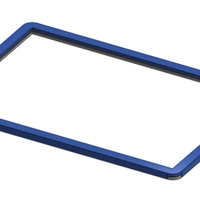 Khung ảnh hình trái tim 6x4 (Heart Picture Frame) - In 3D cực đẹp