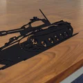 Mô hình treo tường xe tăng T34: Độc đáo và phát sáng trong đêm - Thumbnail 5