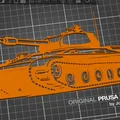 Mô hình treo tường xe tăng T34: Độc đáo và phát sáng trong đêm - Thumbnail 6