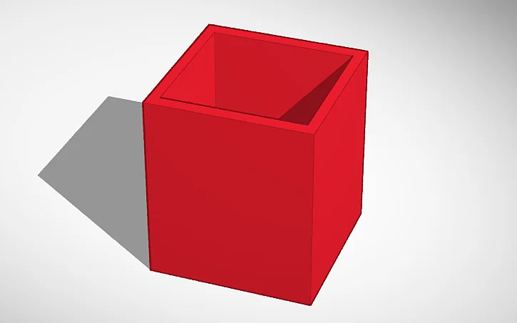 Ly vuông lớn (big square cup) - Image 1