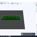 Biển báo để bàn "Rezervace" - Mô hình 3D sang trọng cho nhà hàng - Thumbnail 1