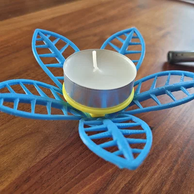 Đèn tealight hình bông hoa