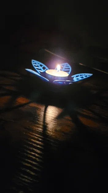 Đèn tealight hình bông hoa - Image 9