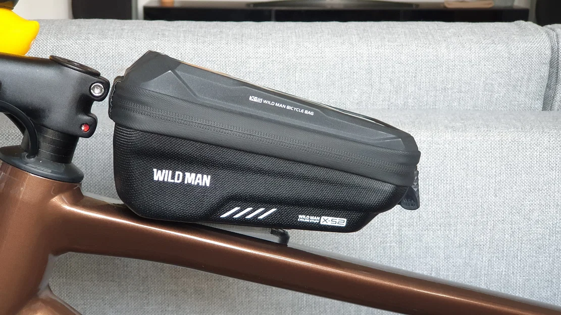 Ngàm bắt vít cho túi top tube xe đạp ‘Wild Man’ - Image 1