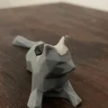 Mô hình Mèo Đa Sắc (Multi Color Cat) Phong Cách Lowpoly Độc Đáo - Thumbnail 2